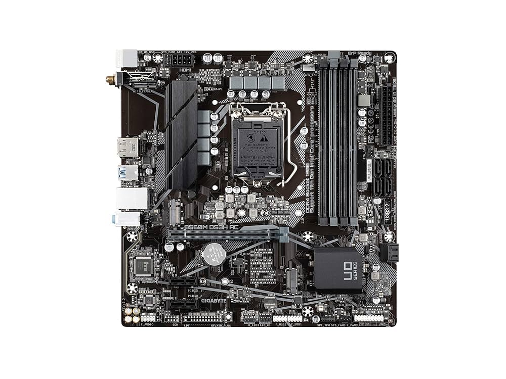 Amazon.co.jp: GIGABYTE B560M DS3H AC Rev.1.0 マザーボード